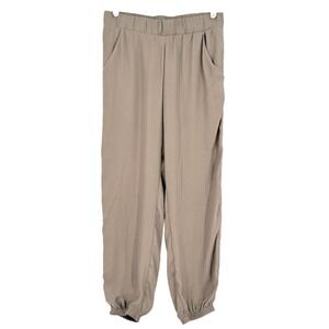 Show Me Your Mumu Women's Loungewear Pants Size M Soft Brown Elastic Lightweight